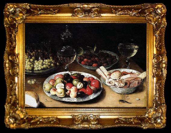 framed  Osias Beert Still-Life of Fruit, ta009-2